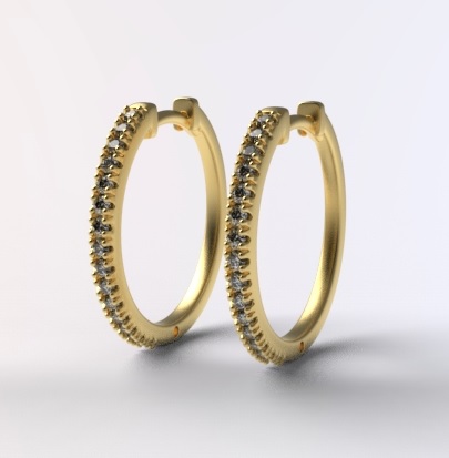 Aros con circonitas