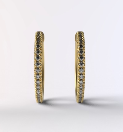 Aros con circonitas
