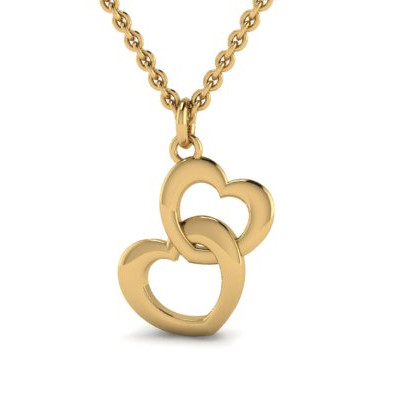 Colgante Corazón de oro