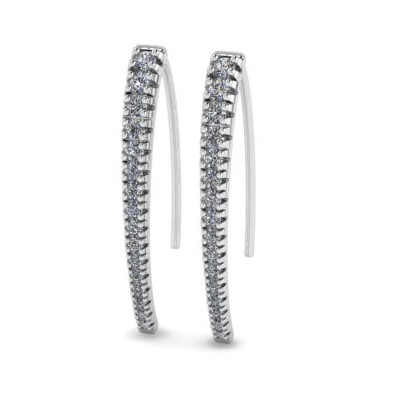 Pendientes Moon two